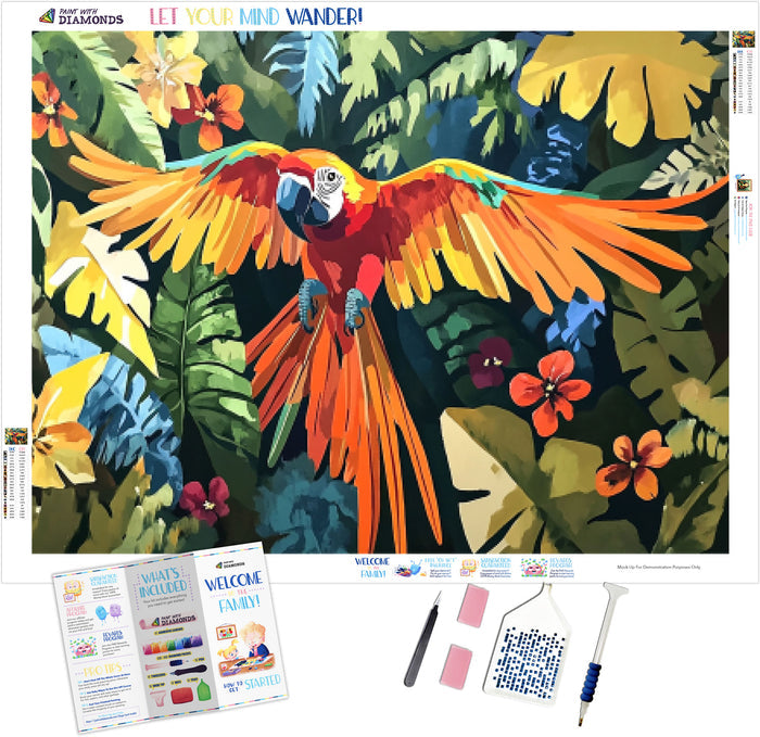 Vibrant Energy Of A Tropical Forest