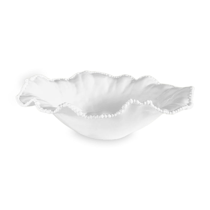 VIDA ALEGRIA XL ROUND CENTERPIECE, WHITE