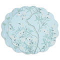 VIDA CHINOISERIE PLACEMATS TEAL & WHITE, SET OF 4