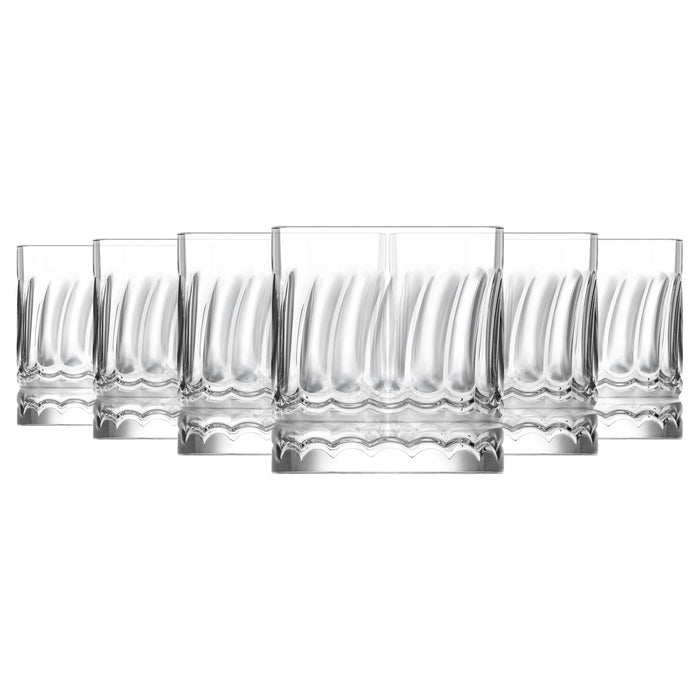 330ml Wave Whisky Glasses - Pack of 6