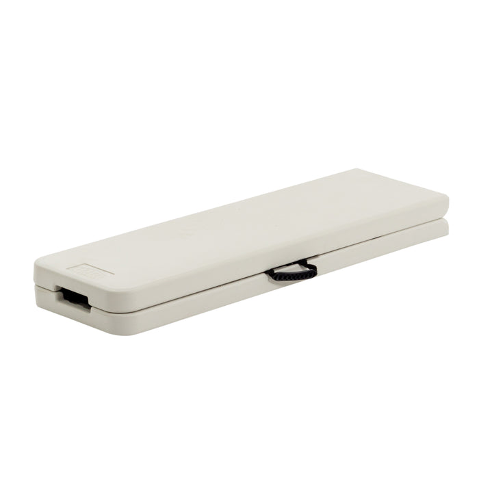 White 6ft (180cm) Four Person Folding Trestle Bench