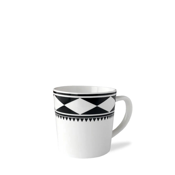 White diamond porcelain coffee mug. Made in the USA. Your Western Decor