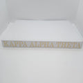 White Linen Memory Book- Kappa Alpha Theta
