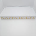 White Linen Memory Book- Kappa Delta