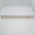 White Linen Memory Book- Kappa Kappa Gamma