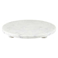 WHITE MARBLE STACK TRAY