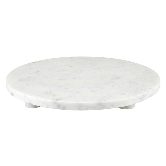 WHITE MARBLE STACK TRAY