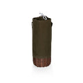 WINE BOTTLE BASKET, GREEN