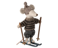 Winter Mouse, Big Brother with Ski Set