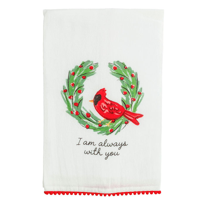 WITH YOU CARDINAL TOWEL