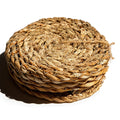 Woven Typha Coasters - Pack of 6